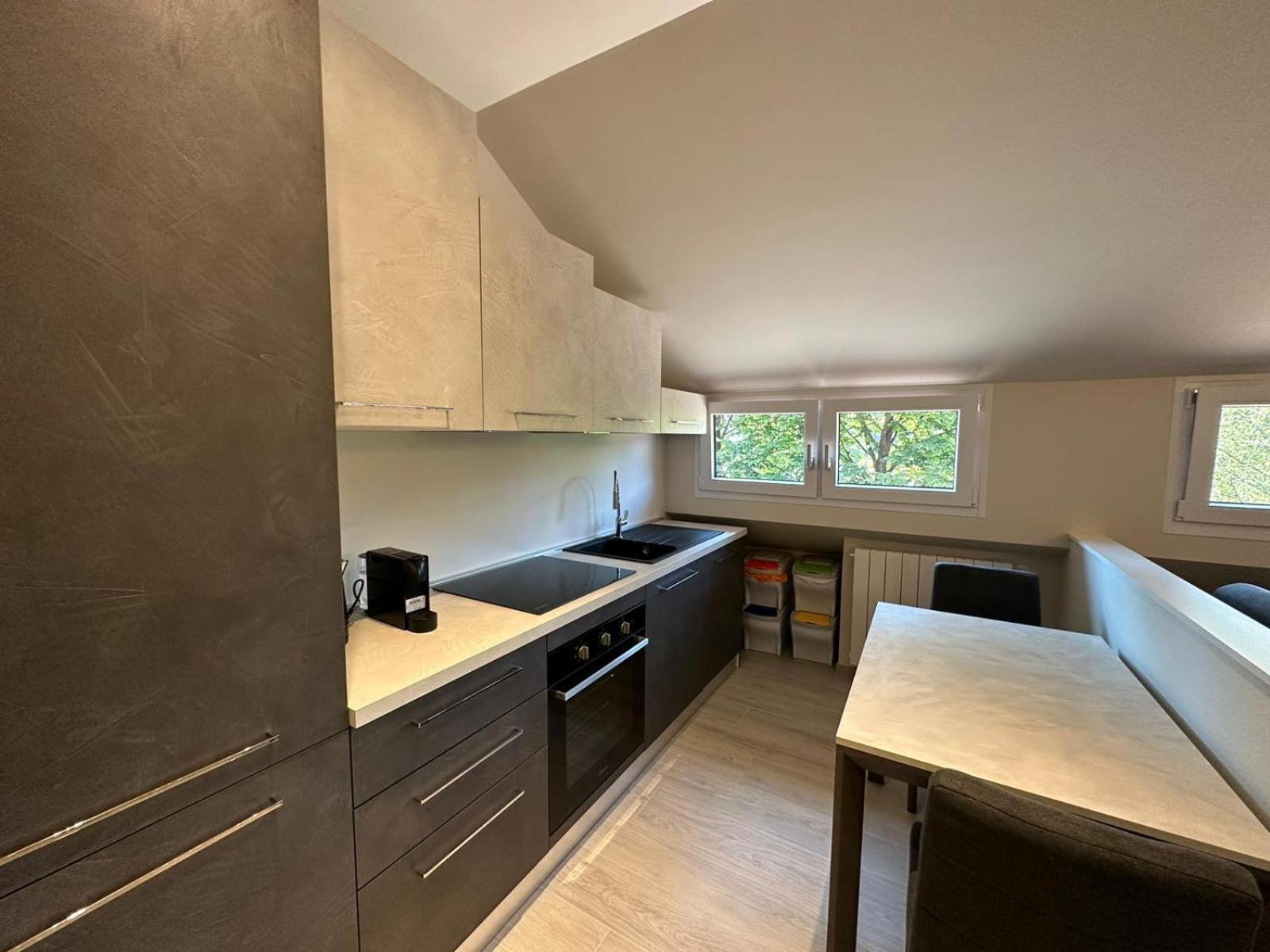 Mansarda G.A. Apartment Clusone Bagian luar foto